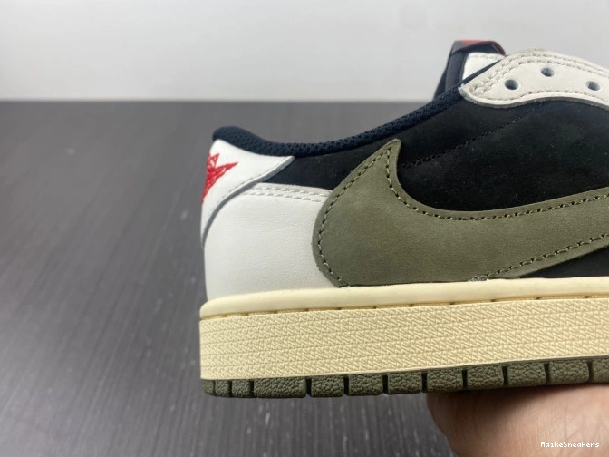 MaikeSneakers Olive 1 Low x Scott Air WMNS Travis OG Jordan DZ4137-106 0809